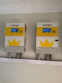 Crown Elego 6kW Hybrid Solar Inverter like brand new