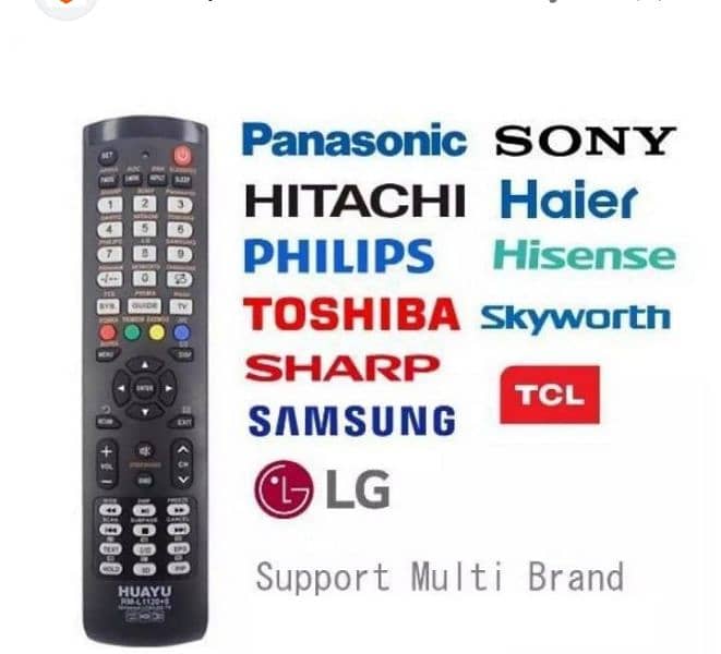 All in One Remote All LED LCD Working Remote Remote Original Company 2