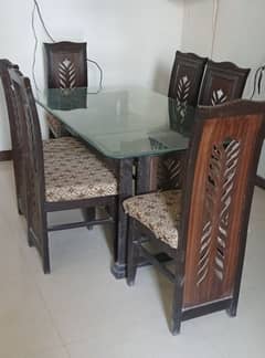 6 seaters dinning table