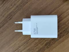 Original Mi 67 watt Adopter only adopter
