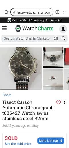 Tissot 1853 model