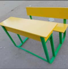 iron school desk