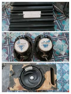 kenwood Hq718 speaker BM classic 4 channel amplifier kenwood woofer