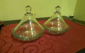 mini crystal glass tagine pot morroccan style