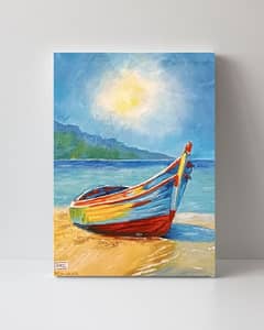 At the edge of the sea