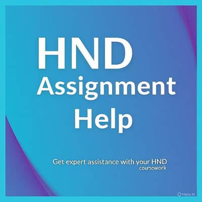 HND And MBA Top Up Assignments