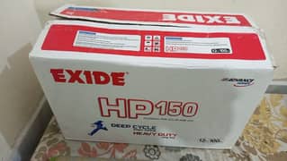 HP 150 (100 AH) Deep Cycle Battery & SIMTEK Charger for Sale.