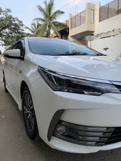 Toyota Altis Grande 2017 Dec 2018 number original face lift