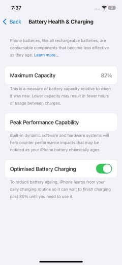 12pro non pta new condition 82 battery health