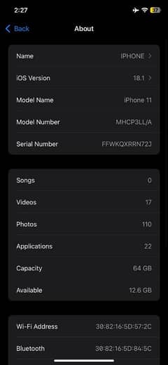 iphone 11 every thing ok home used