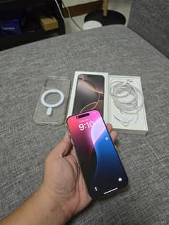 iPhone 16pro 256 GB 03220889193 my what'sap number