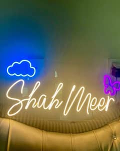 Aesthetic Neon Sign Boards – Personalized Name or Logo or Shapes
