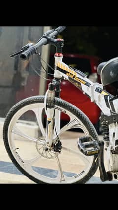 Folding Cycle for Sale – Best Condition Skid fusion folding bicycle.