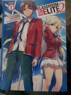Classroom of the elite Year 2 Volume 1,2,3,4 Light Novel