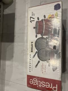 Prestige cookware 17 pcs