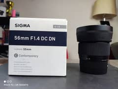 sigma 56mm f1.4 for Sony