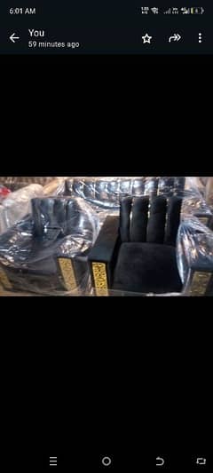 sofa set with table