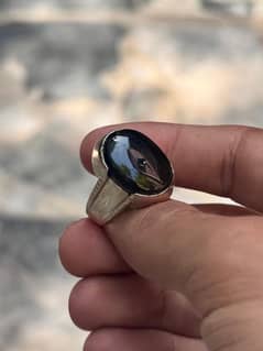 Aqeeq Ring (chandi)