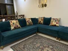 L shaped sofa