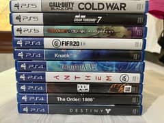 Ps4 and Ps5 discs