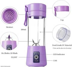 Portable and Rechargeable Electric Jucier Blender