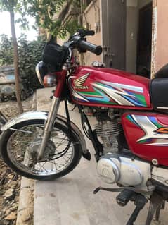 Honda CG 125 2023 Karachi nmbr