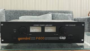 gemini P-800 Stereo Power Amplifier
