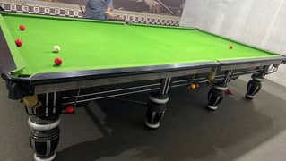 Snooker table Desi 6/12 single inch marble with ballset2 sticks 2stand