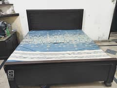 Bed with two side table n mattress