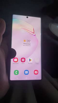 samsung note 10plus 5g dual sim 12gb 256gb pta liftime