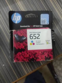 hp ink cartridge tri colour 652