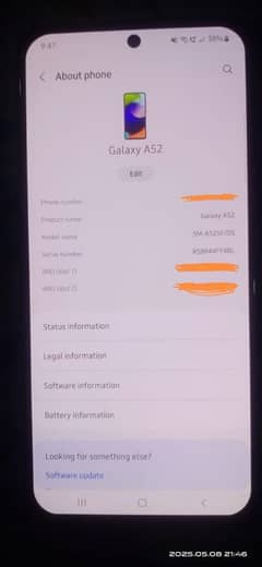 Samsung A52