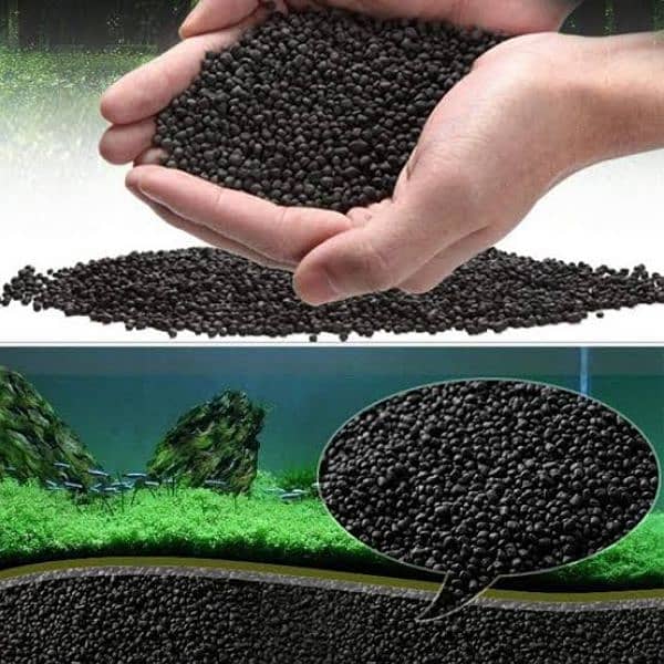 aqua soil 1 KG for fish aquarium 4