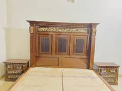 NEW CHANIOTI PURE WODDEN BED