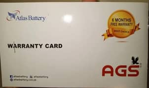 AGS BATTERY FOR SALE