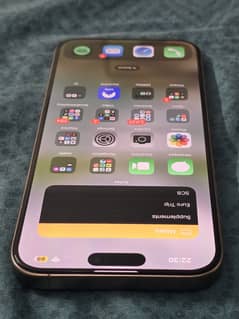 iPhone 16 Pro Max HK 256 Non PTA- no sim time, 73 cycles