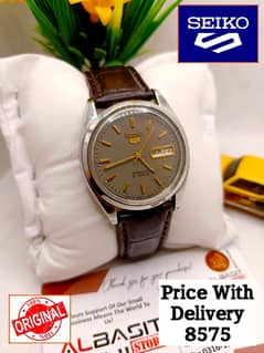 Seiko 5 CITIZENS ORIENT AUTOMATIC MEN WRIST WATCH 03161737353