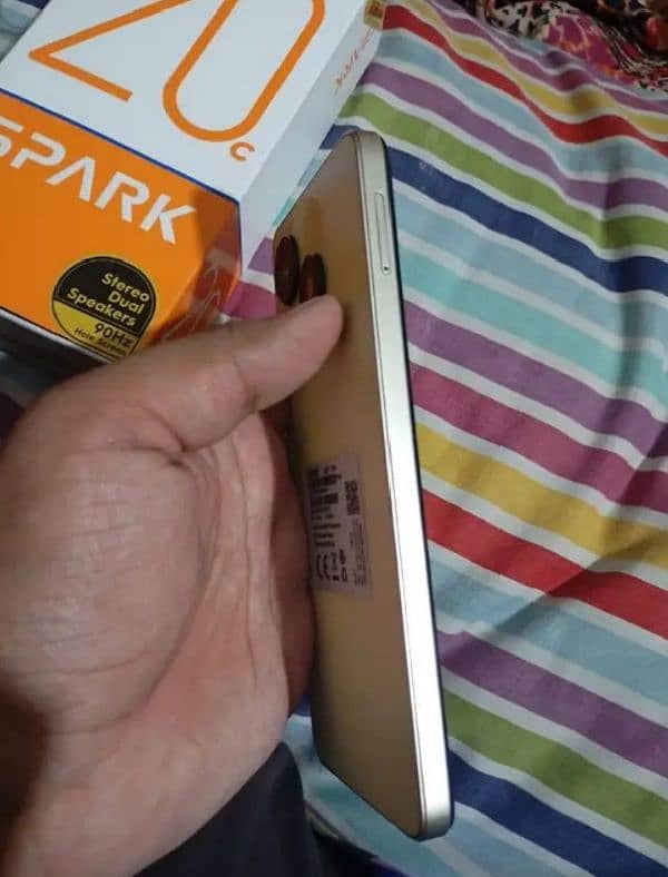 Techno Spark 20c Good condition full box (Exchange Possible) 4