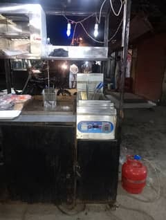fryer silmendar hot plate counter loaded fryers counter