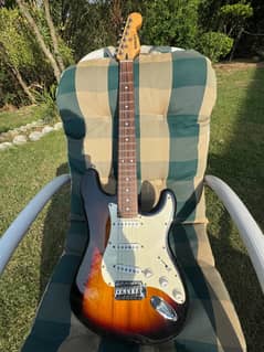 Busker brand electric guitar