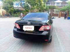 Toyota Corolla XLI Dec 2013