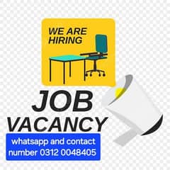 Part-Time full-time male and female can join whatsapp 0312 0048405