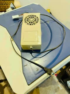 DC air cooler with supply