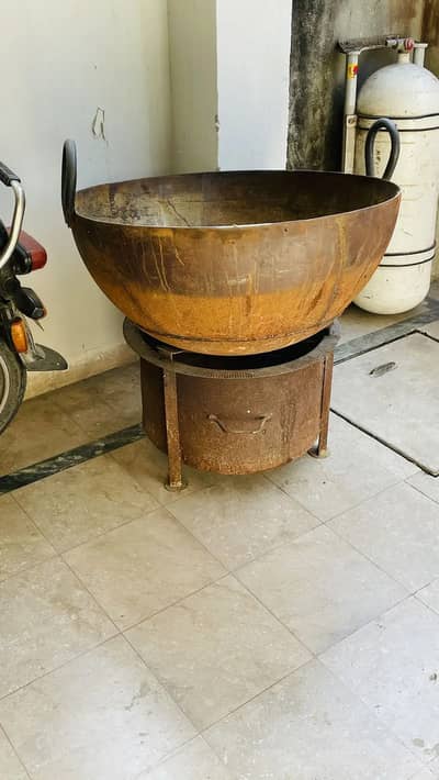 Karaya and stove