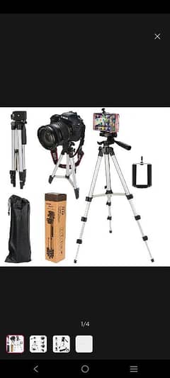 Tripod for DSLR and Phone Mobile stand