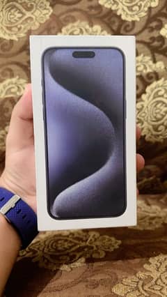 iPhone 15 Pro Max 512GB SEALED BOX BLUE