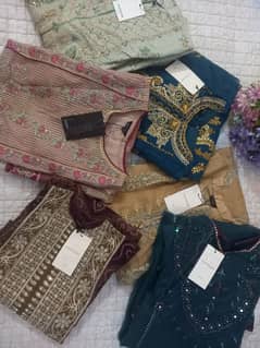 Sapphire organza shirts (RTW)