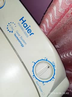 Haier washing machine twin tub model number HWM80-000S