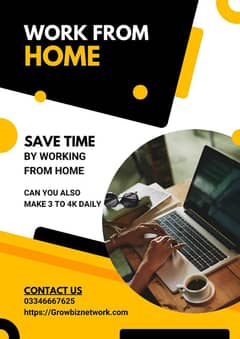 Earn daily 3 to 4K form home