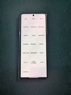 Samsung Galaxy Z Fold 5  12/256 physical dual sim. sim time available